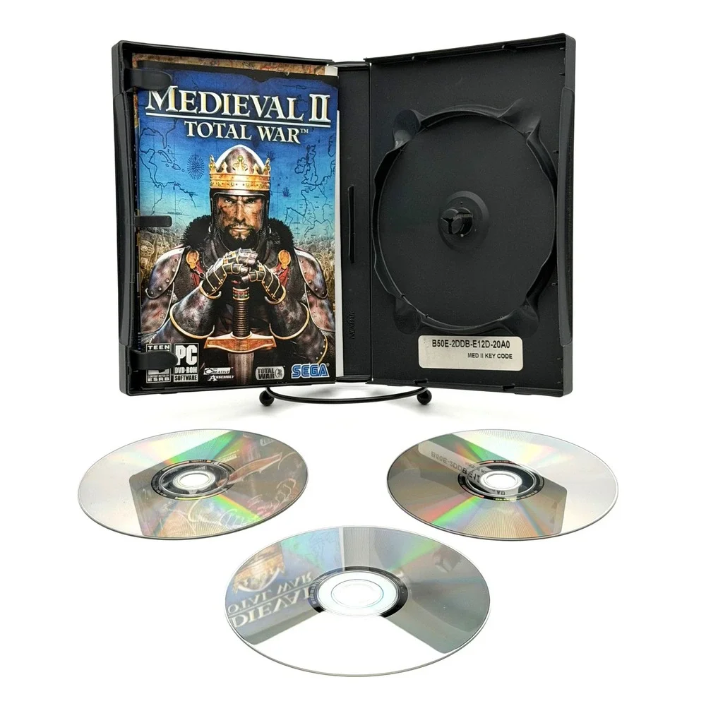 Medieval II Total War PC Game Windows Complete CIB SEGA Strategy